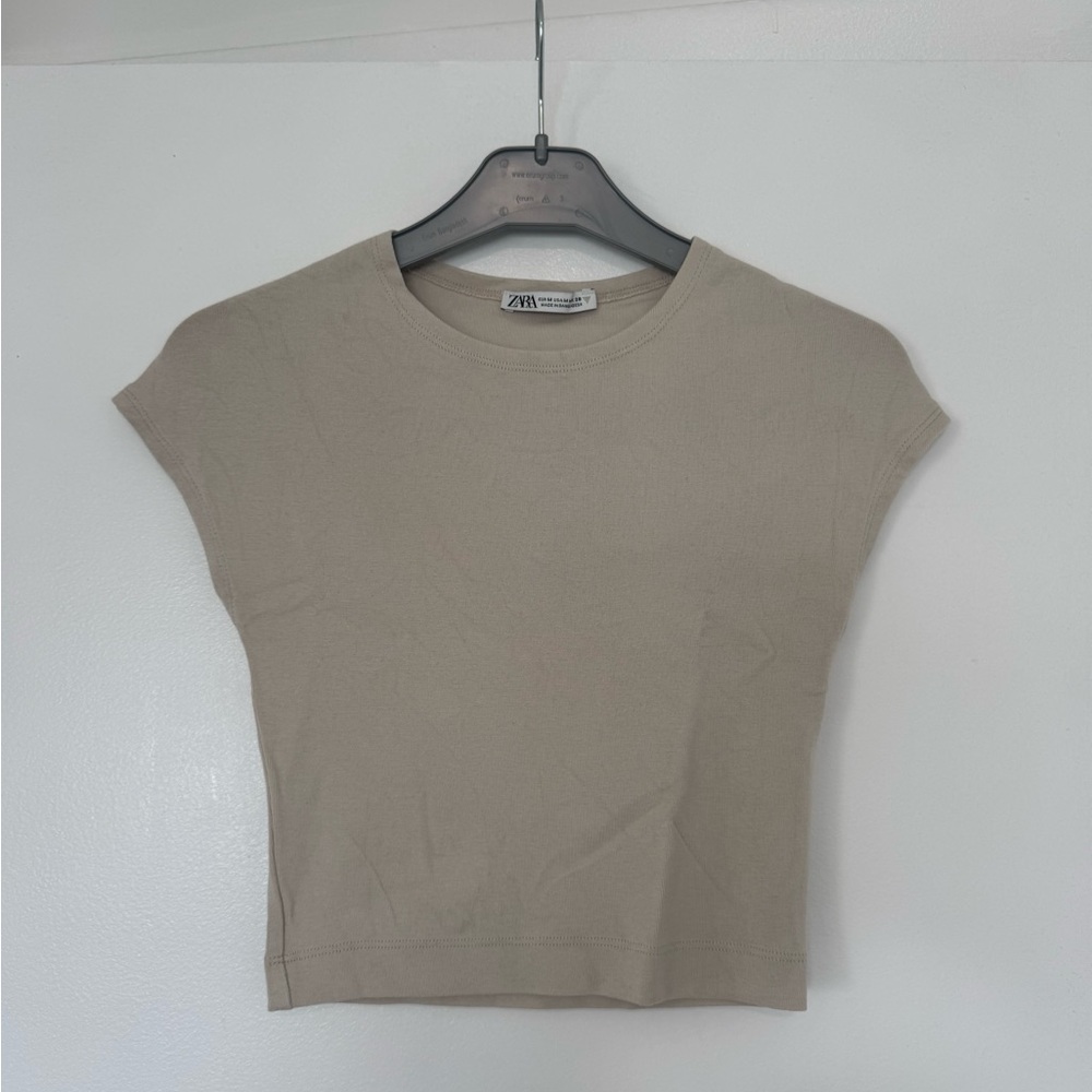 Zara Women's Tan Top